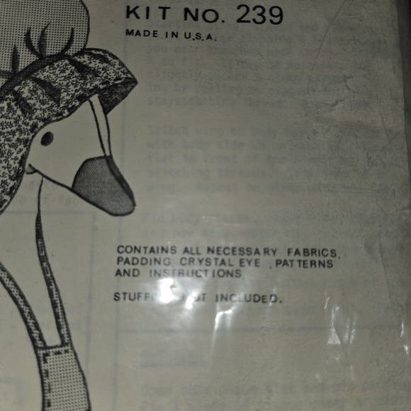 Gladys Goose Unassembled Kit#239 1986 - Picture 5 of 9